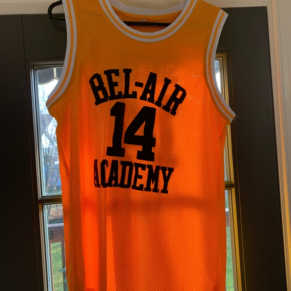 Bel-Air Academy Basketball Jersey - Orange